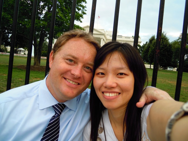 Huan and Me in Washington DC